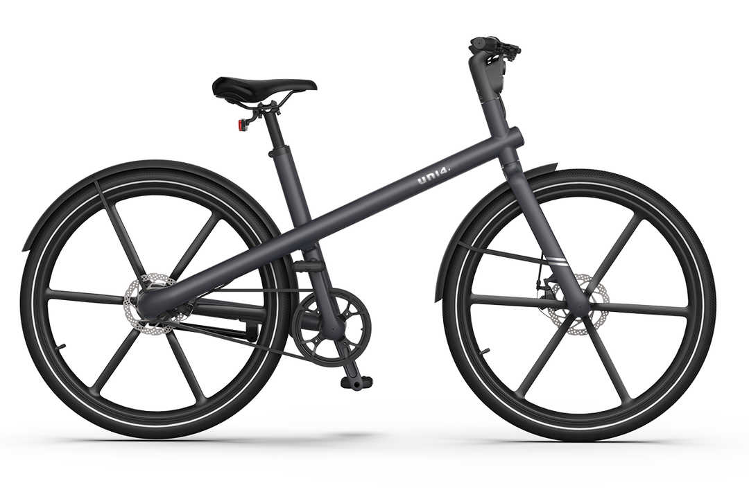 HONBIKE（BLACK） Honbike Uni4 | Long Range E-bike with Belt Drive & Hidden Battery